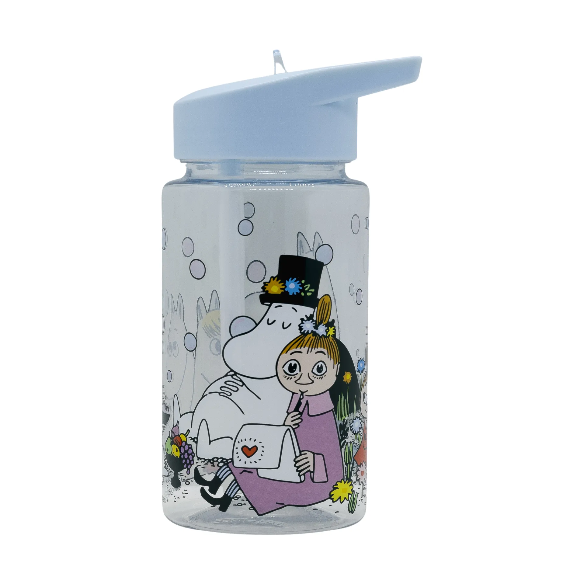 Mumin Archipelago water bottle 550 ml, Blue Rätt Start
