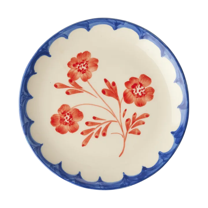 Rice ceramic plate Ø15 cm - Vintage Flower - RICE