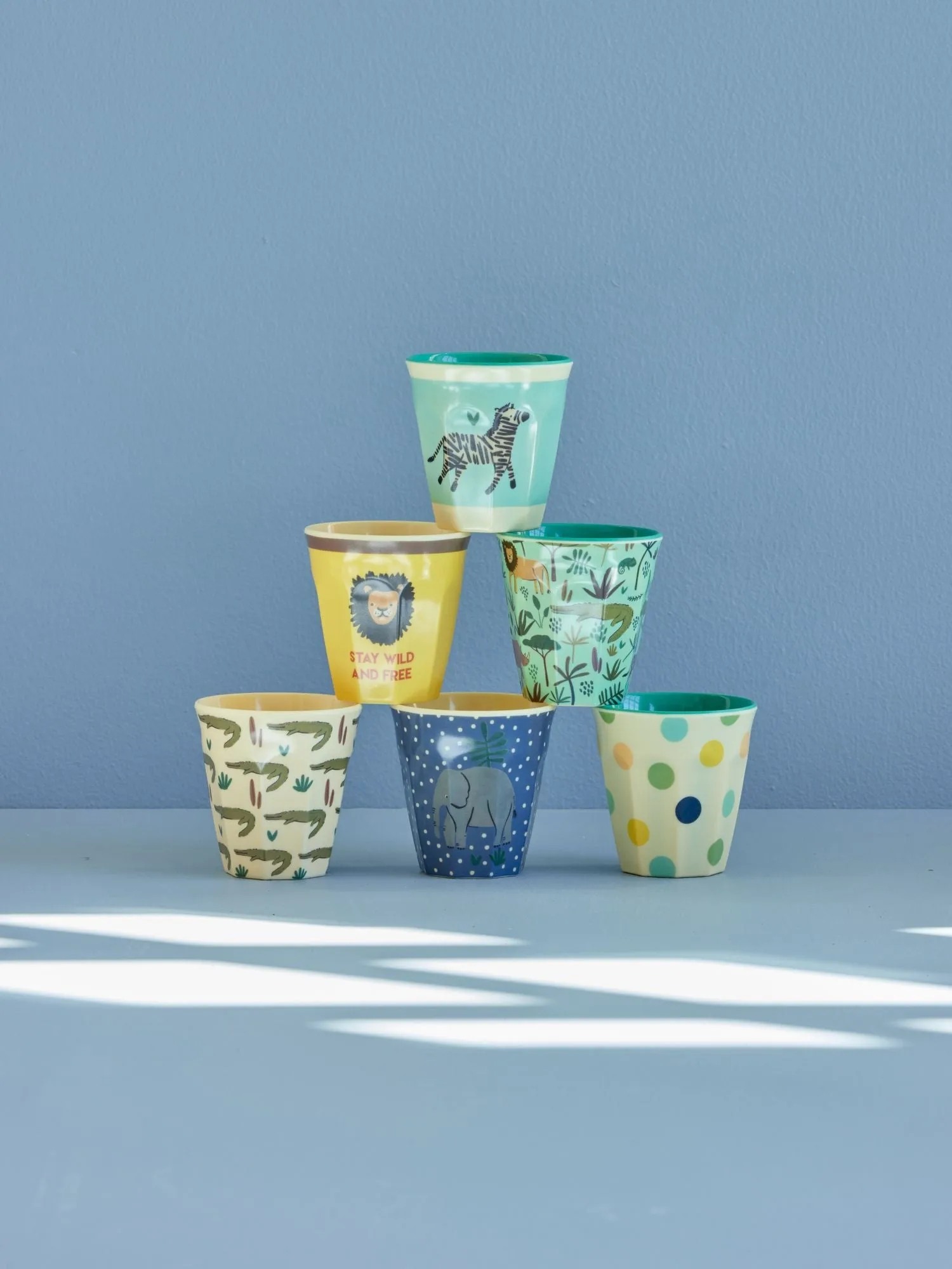 Rice children's cup small 6-pack, Multi RICE