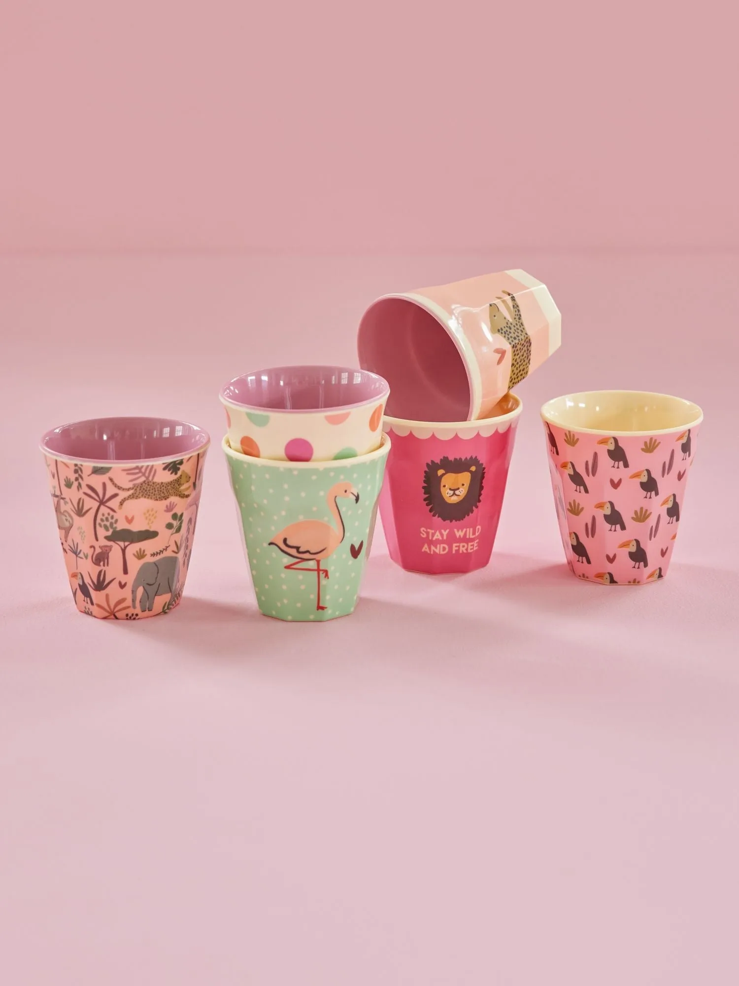 Rice children's cup small 6-pack, Multi RICE