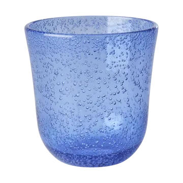Rice tumbler glass bubble design acrylic 41 cl - Blue - RICE