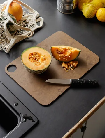CUT-IT cutting board - Brown, 23.5x31 cm - RIG-TIG