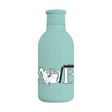 Moomin ABC thermos bottle 0.5 L - Moomin turqouise - RIG-TIG