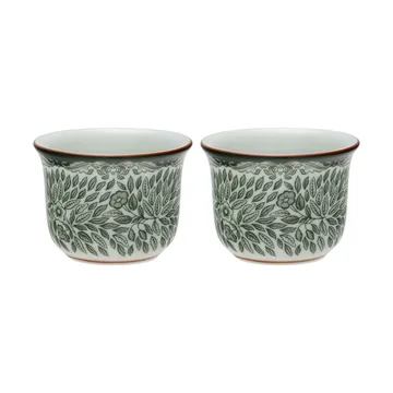 Ostindia Floris egg cup 2-pack - Green - Rörstrand