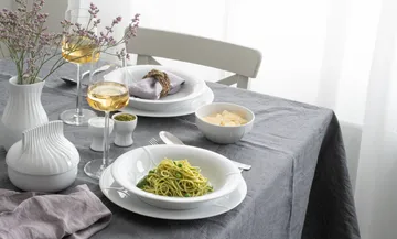 Pli Blanc deep plate 23 cm - White - Rörstrand