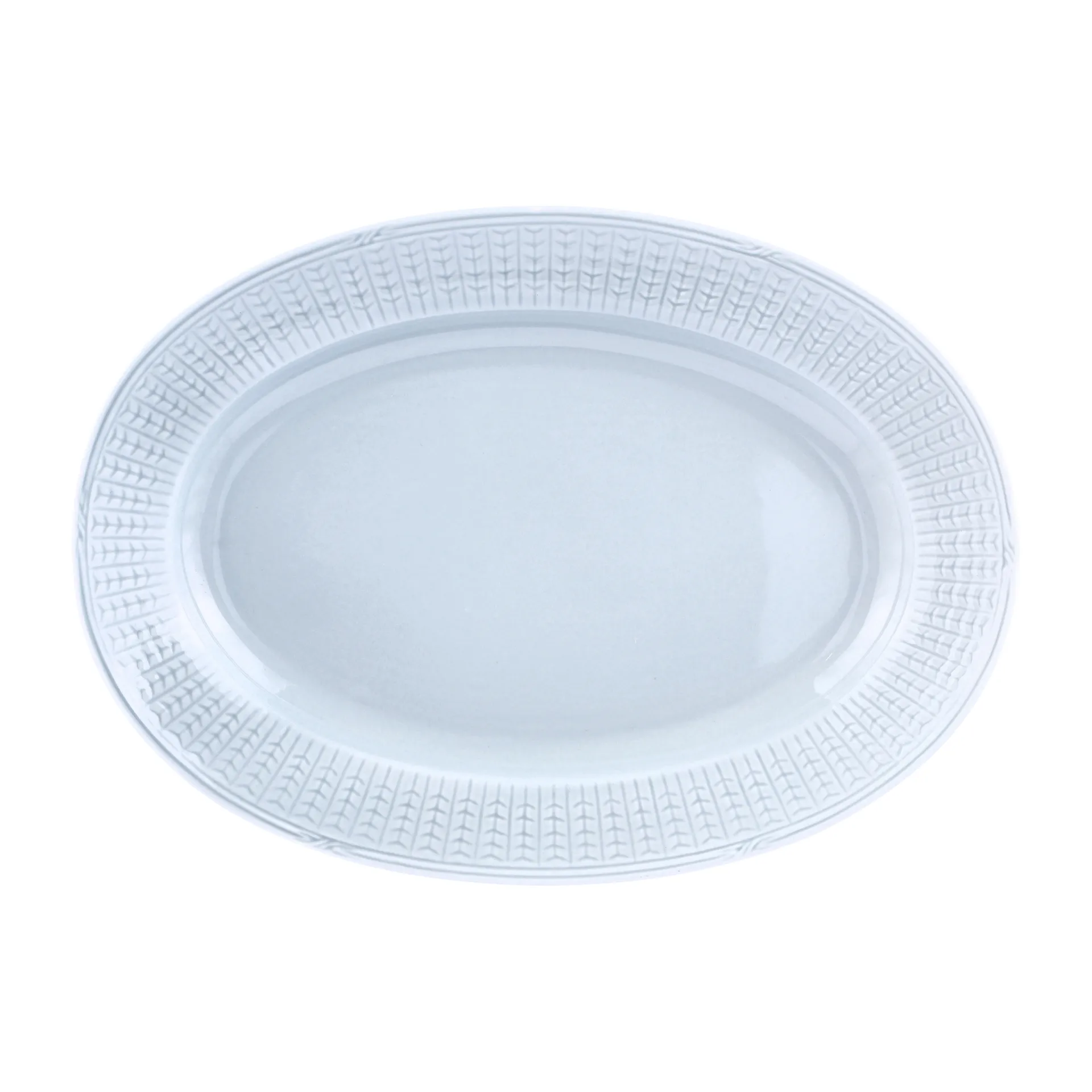 Swedish Grace serving dish oval 32 cm, ice (light blue) Rörstrand