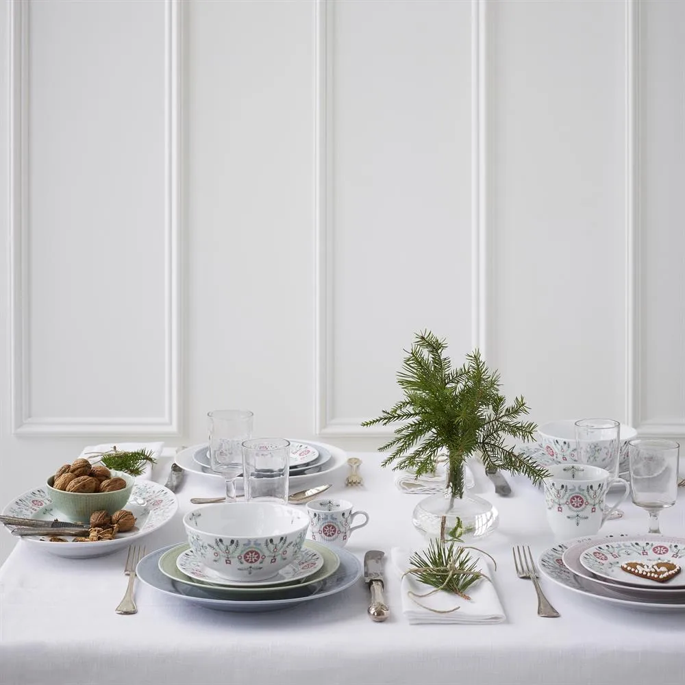 Swedish Grace Winter side plate 17 cm, white Rörstrand