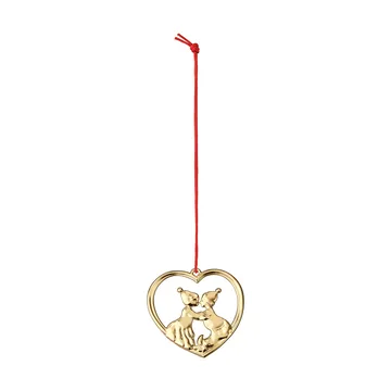 Karen Blixen kissing gnomes 6.5 cm - Gilded - Rosendahl