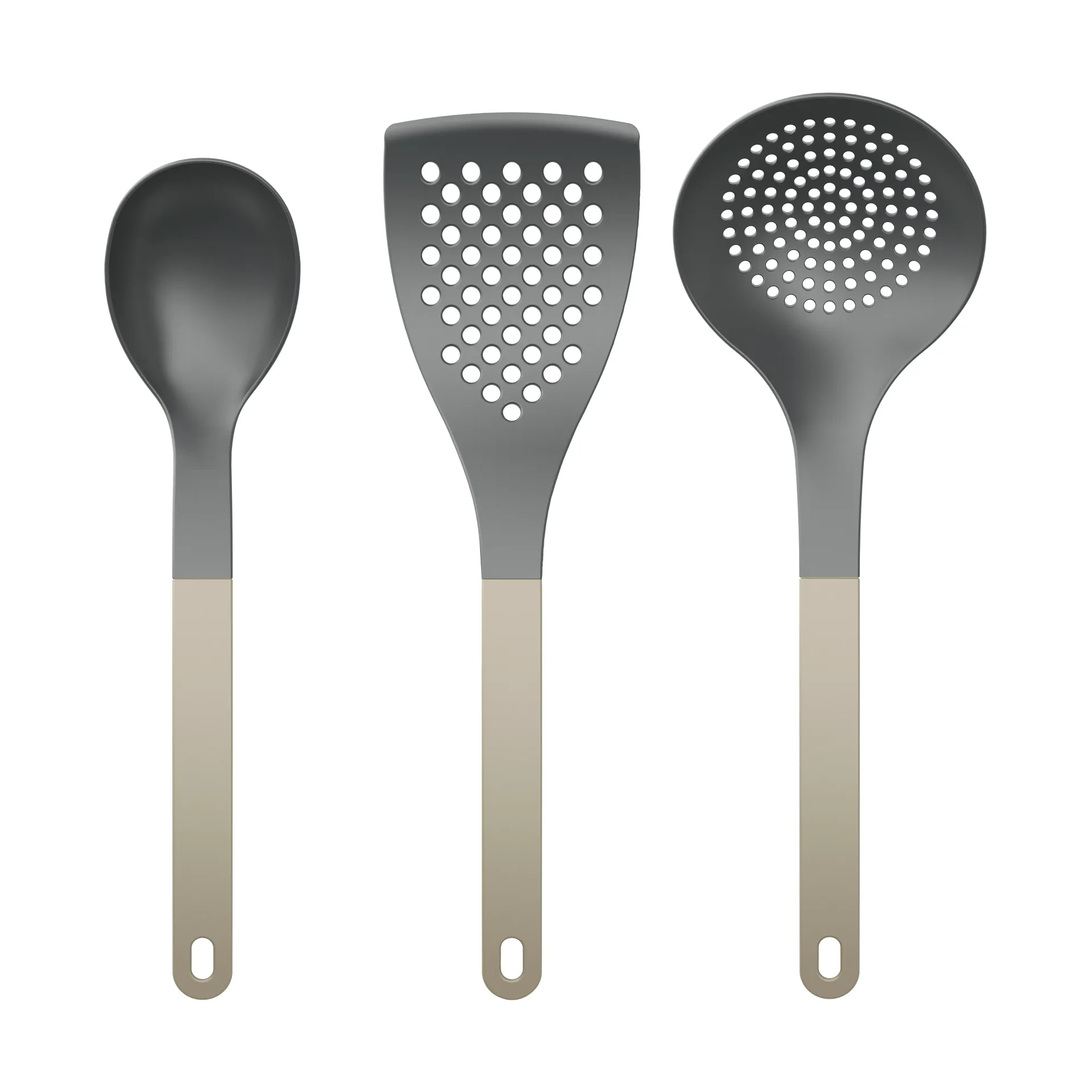 Optima kitchen utensils 2 3 pieces, Humus nylon Rosti