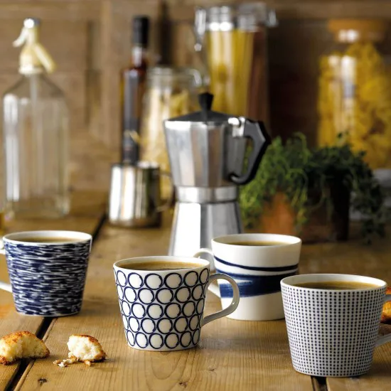 Pacific mug blue 6 pieces, small Royal Doulton