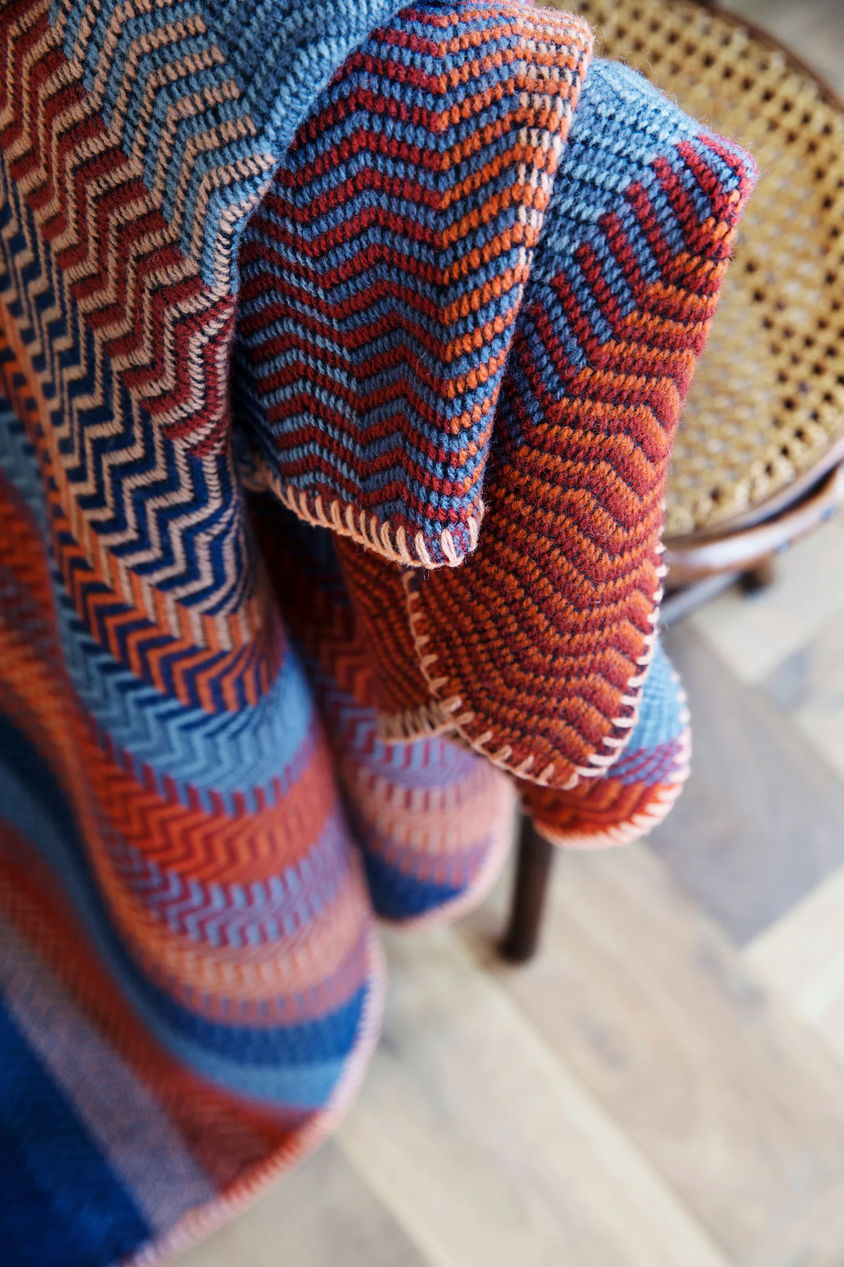 Fri blanket 150x200 cm, Late fall Røros Tweed