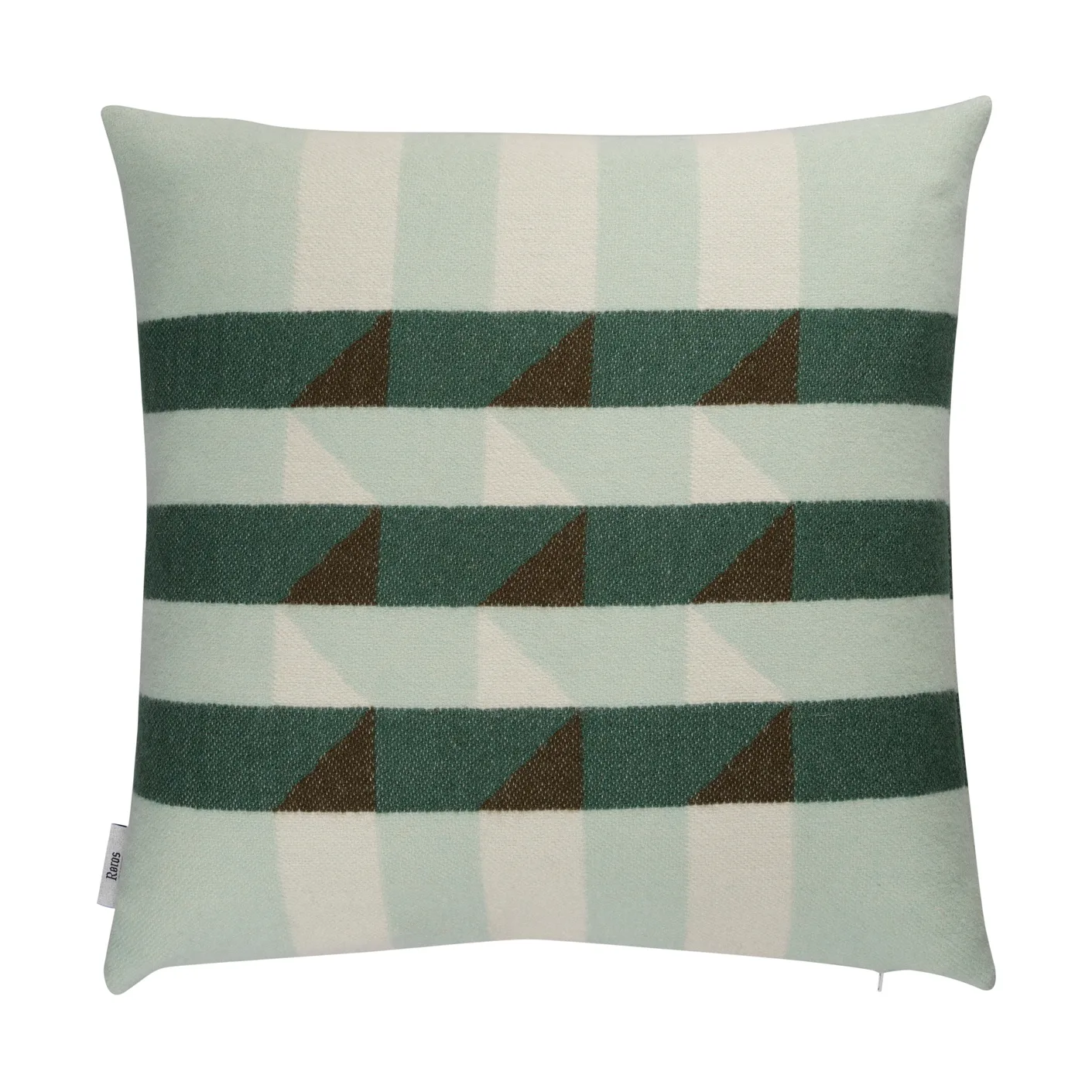 Kvam cushion 50x50 cm, Green Røros Tweed