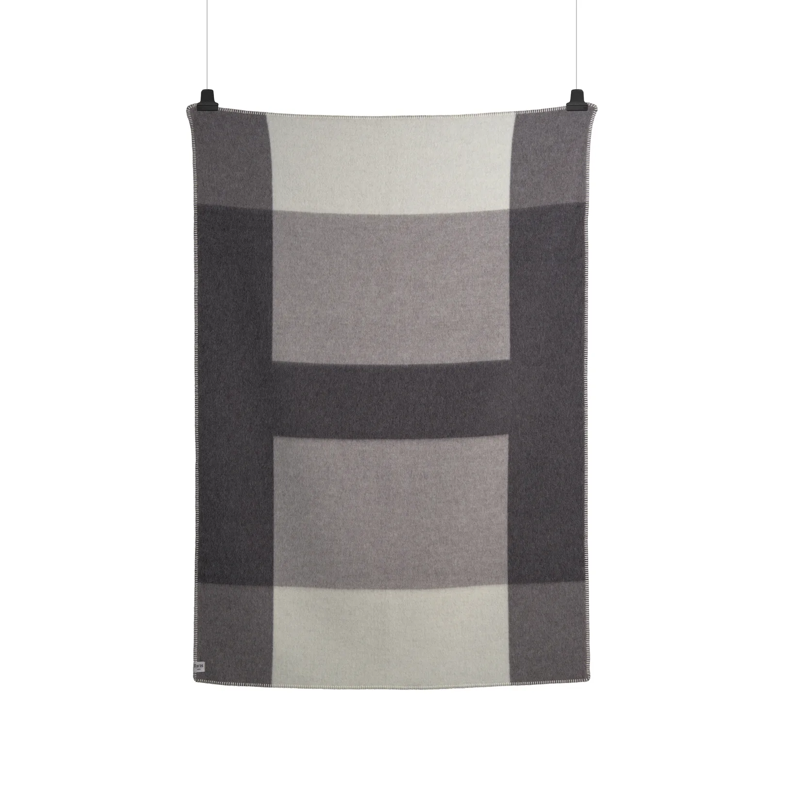 Syndin blanket 135x200 cm, Slate Røros Tweed