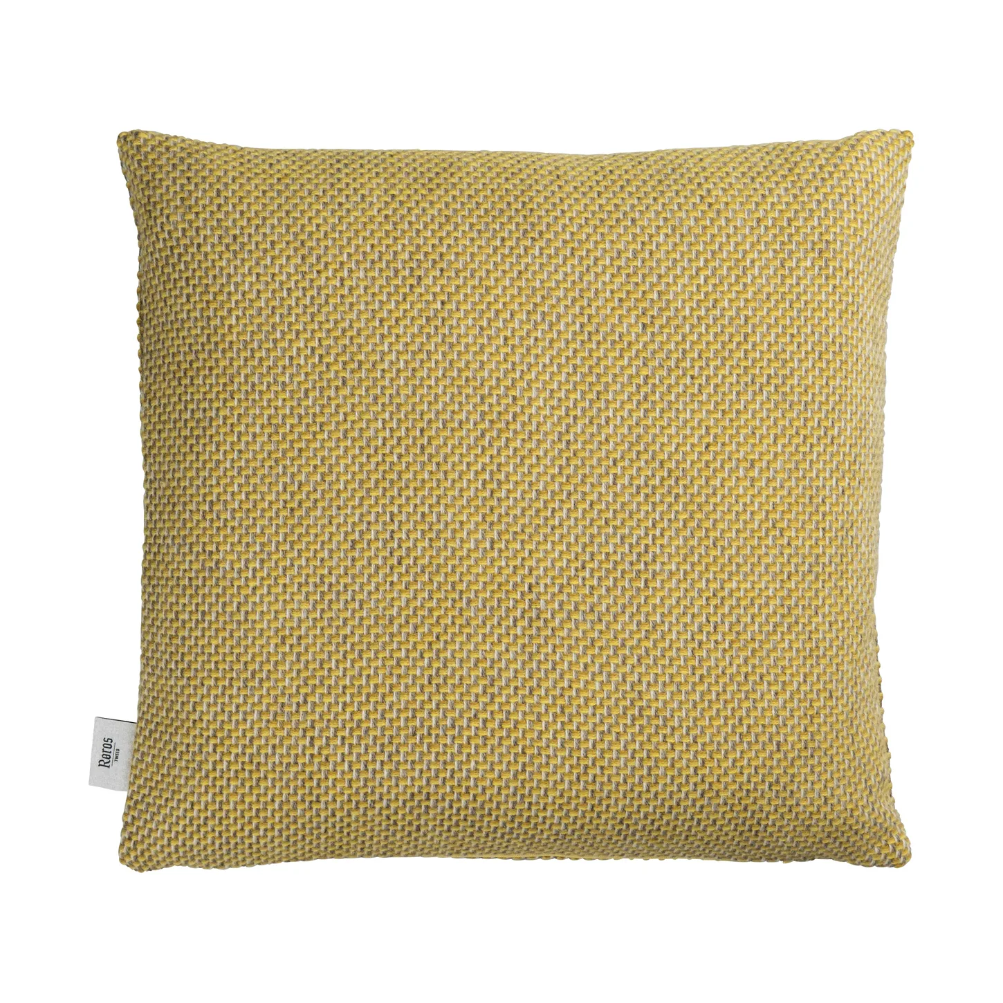 Una cushion 50x50 cm, Ochre Røros Tweed