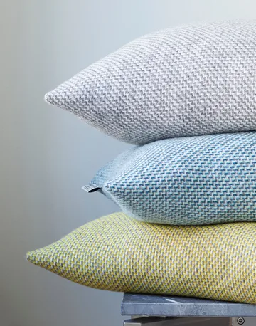 Una cushion 50x50 cm - Ochre - Røros Tweed