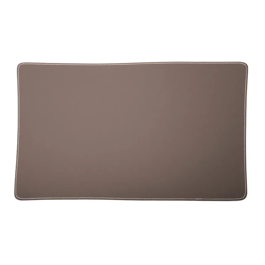 Ørskov placemat leather square, dark grey Ørskov