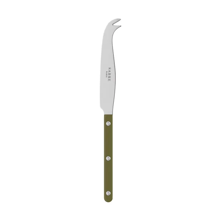 Bistrot solid cheese knife 24 cm - Green fern - SABRE Paris