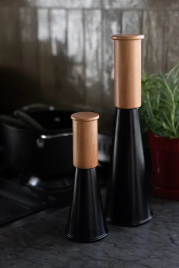 Gherkin salt and pepper grinder large 32 cm - Black-brown - Sagaform