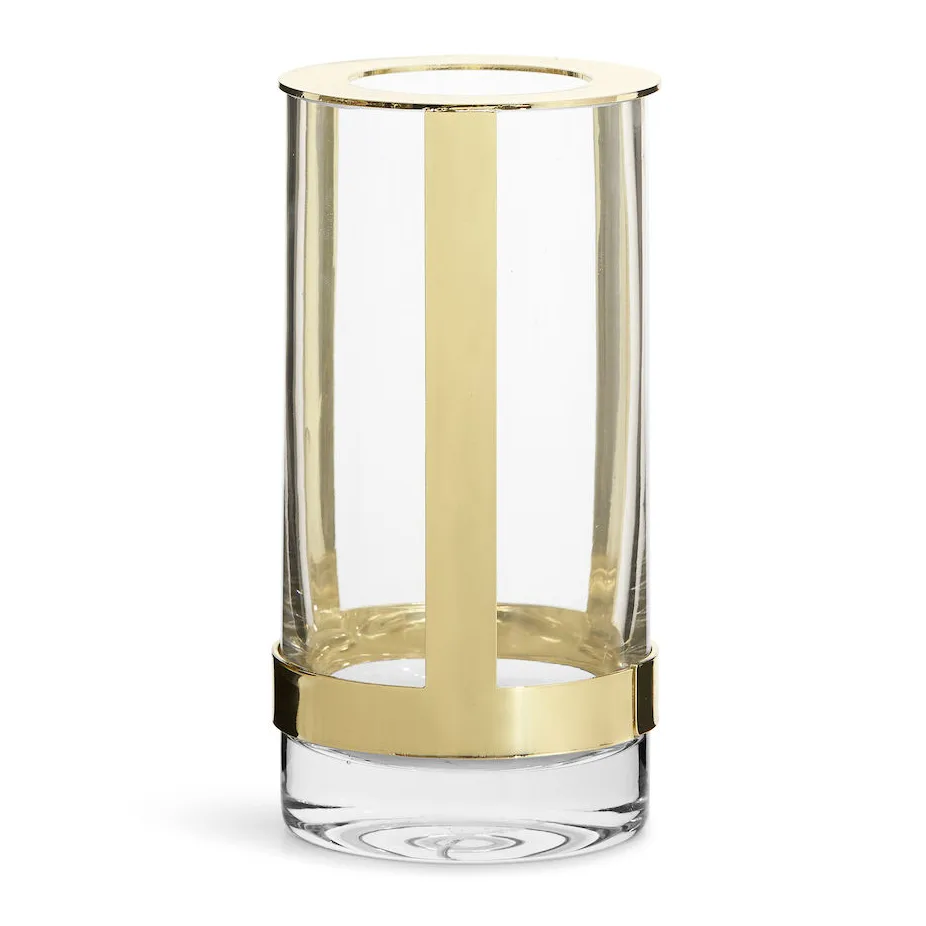 Hold vase small, Gold Sagaform