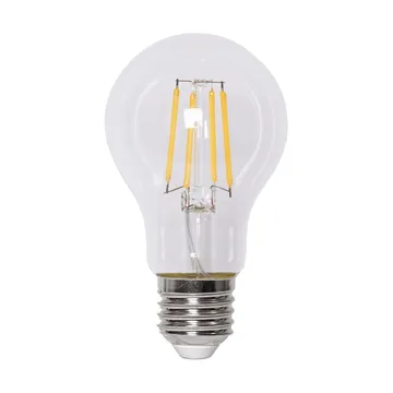 Lit dimmable light bulb E27 470lm - Clear, 2100K - Scandi Essentials
