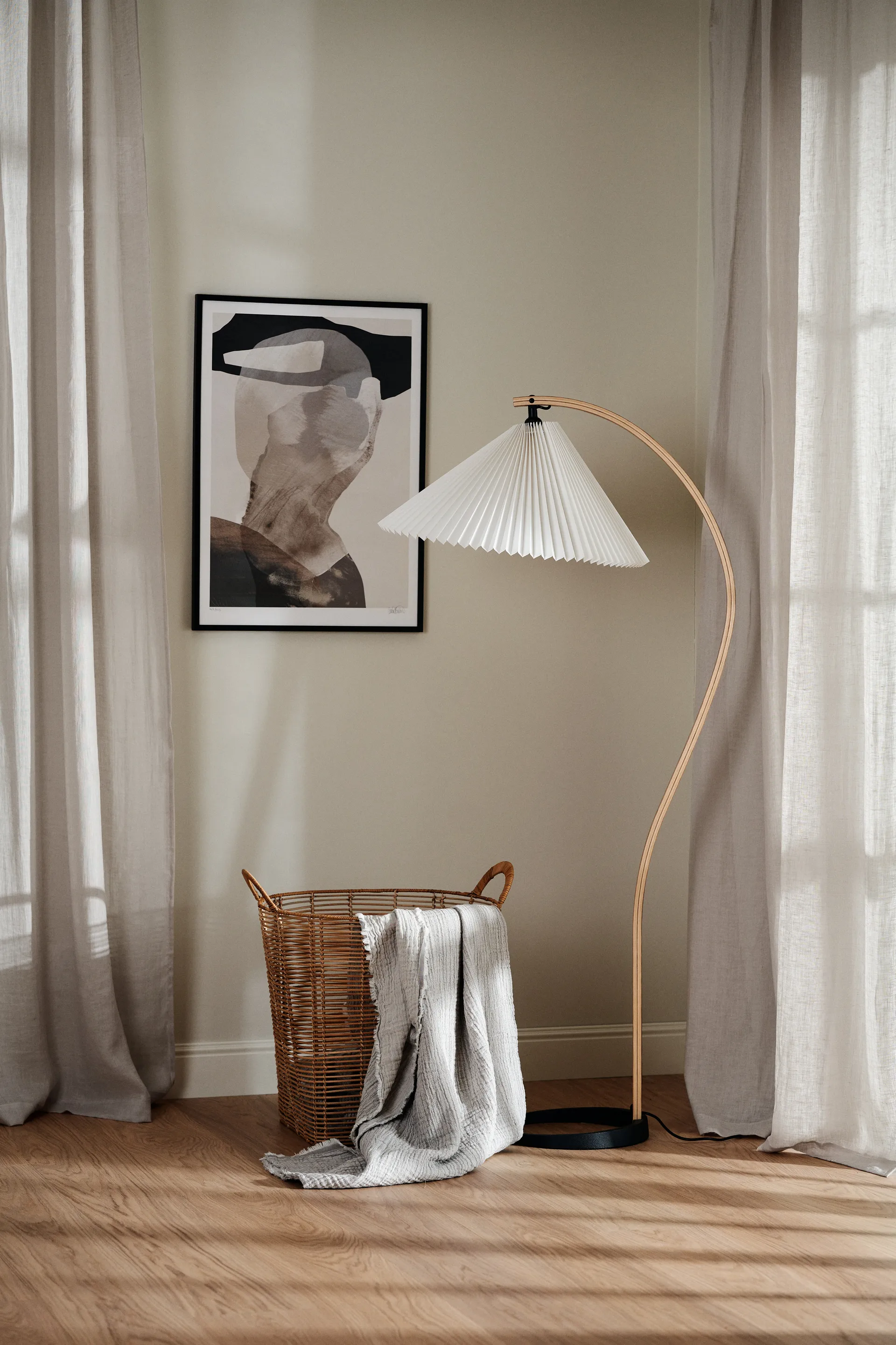 Stensö frame black, 50x70 cm Scandi Essentials