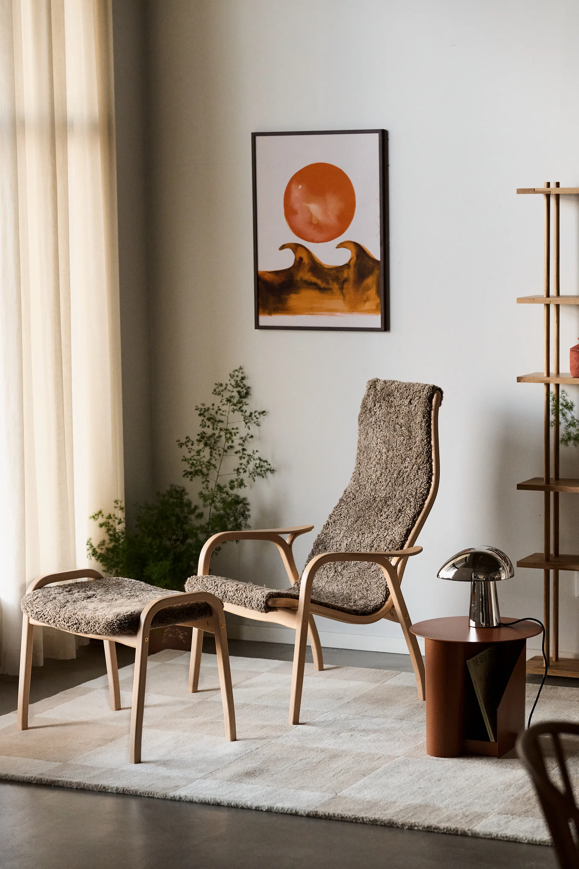 Stensö frame walnut, 50x70 cm Scandi Essentials