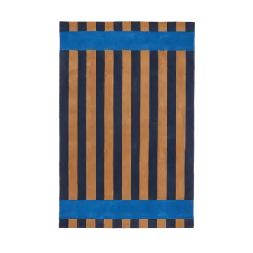 Aisles wool carpet - Blue, 170x240 cm - Scandi Living