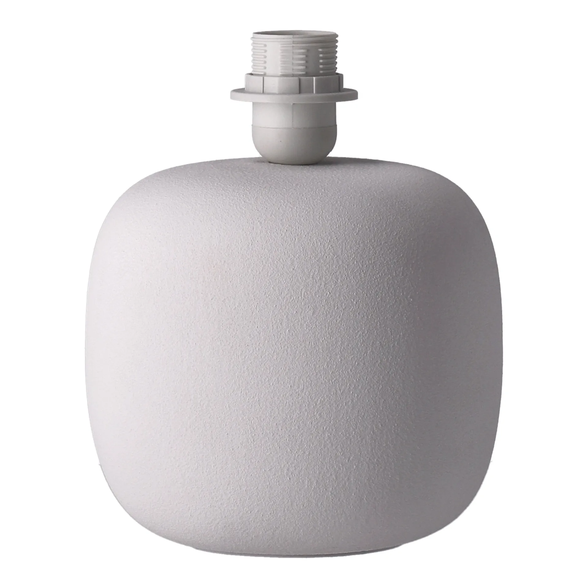 Boulder table lamp 29 cm white-pleated white Scandi Living