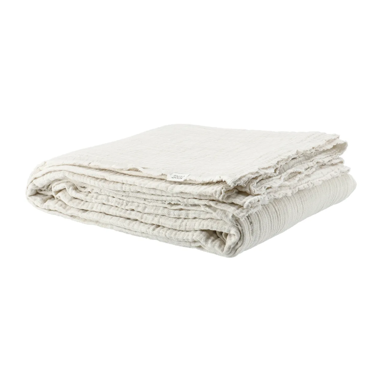 Breeze throw 160x260cm, Off-white Scandi Living