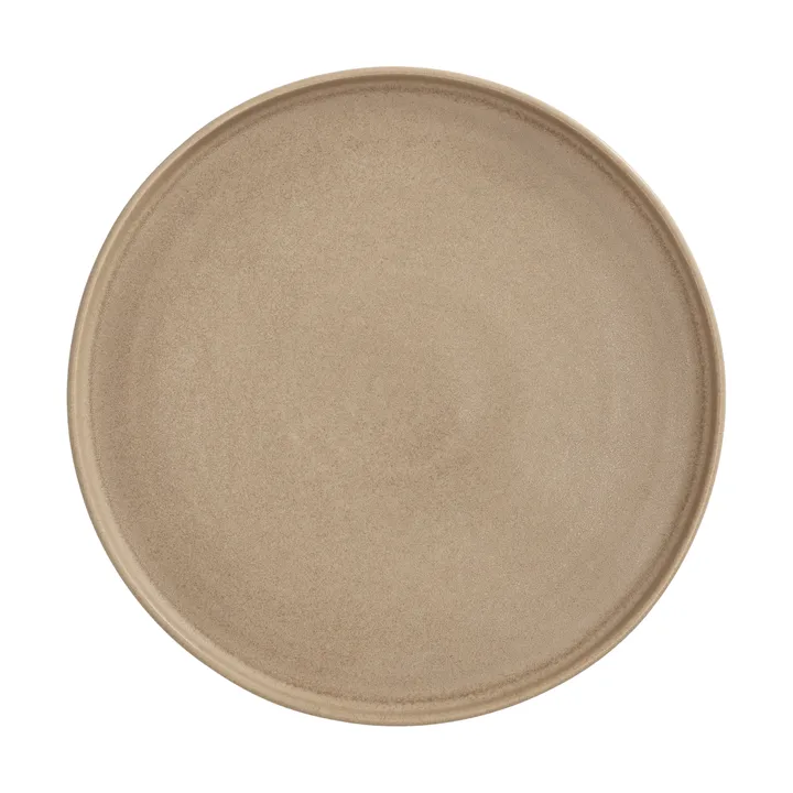 Clay dinner plate - Brown, Ø26 cm - Scandi Living