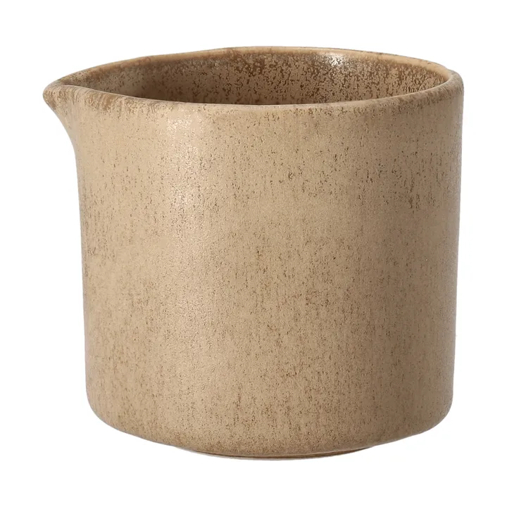 Clay milk jug - Brown, 30 cl - Scandi Living
