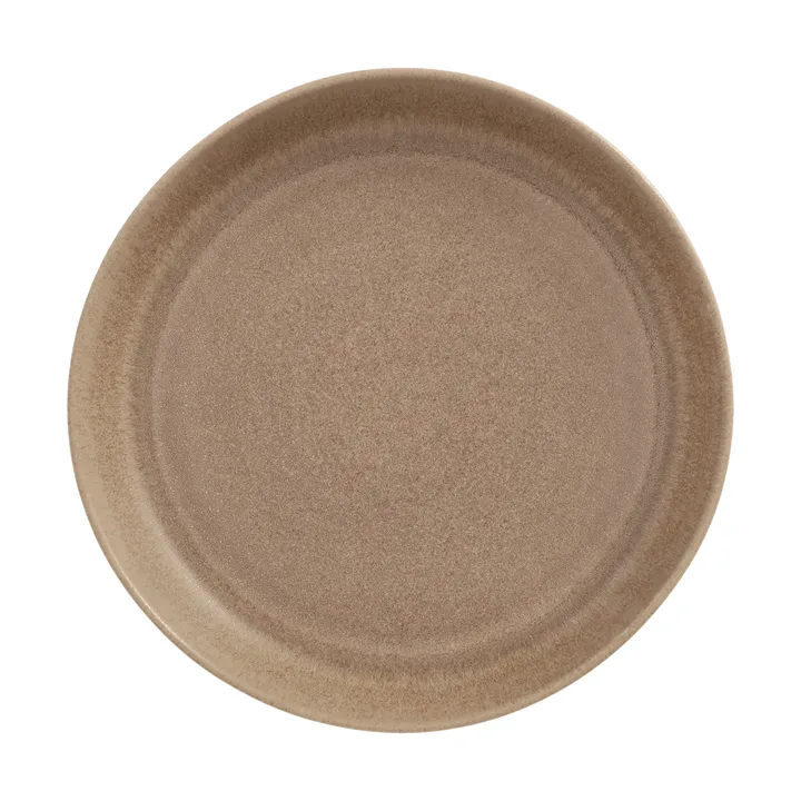 Clay pasta plate - Brown, Ø23 cm - Scandi Living