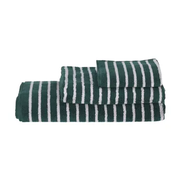 Drift bath towel 70x140 cm - Green-purple - Scandi Living