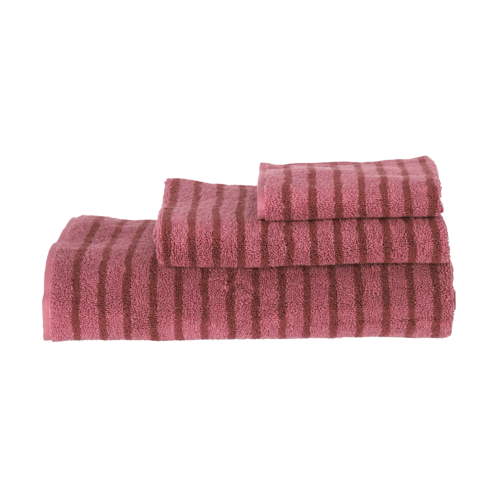 Drift towel 30x50 cm, Pink-red Scandi Living