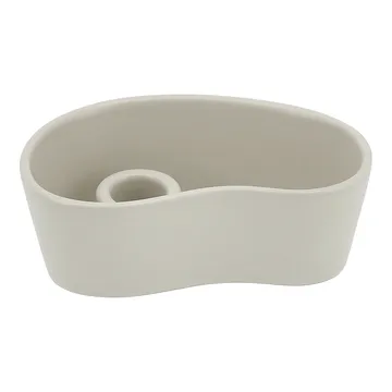 Ember candleholder - White, 8x14 cm - Scandi Living