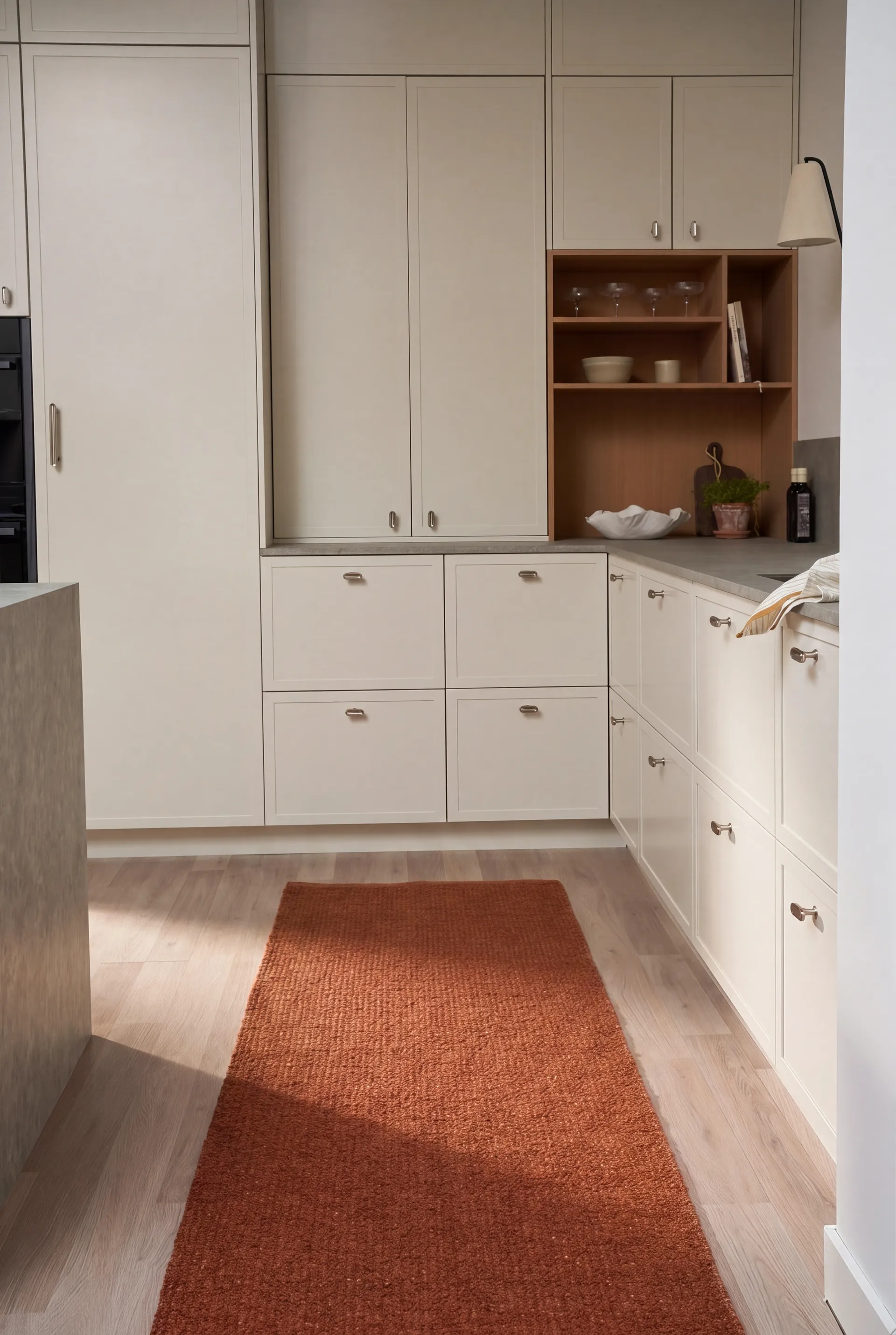 Fallow runner rug, Rust, 70x200 cm Scandi Living