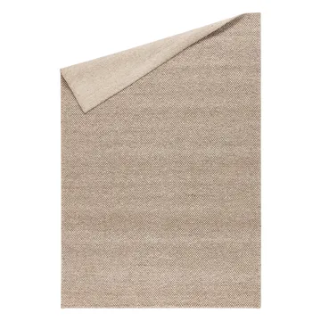 Flock wool carpet beige - 200x300 cm - Scandi Living