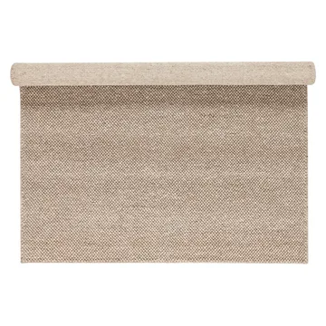Flock wool carpet beige - 200x300 cm - Scandi Living