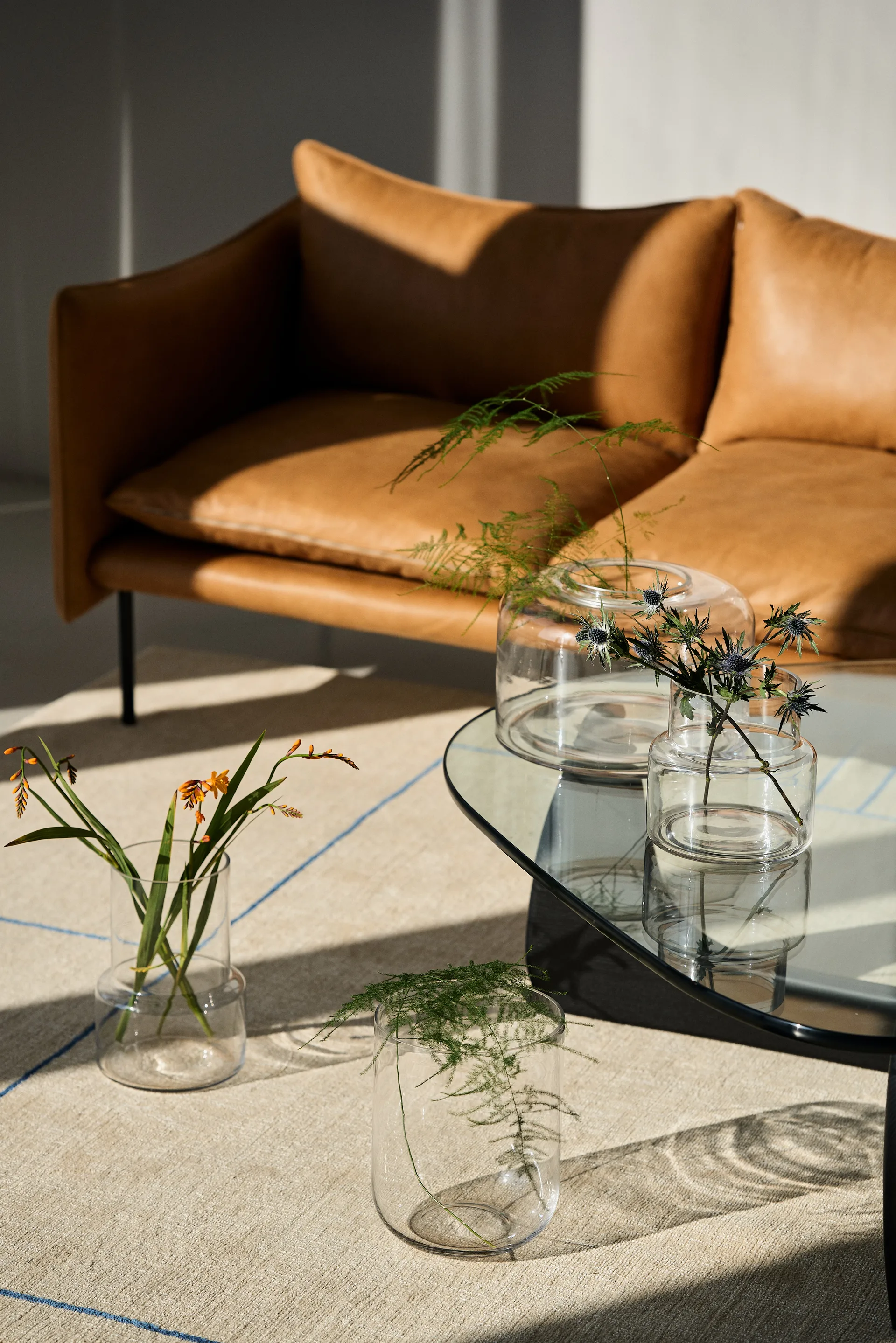 Flourish vase Ø20x25 cm, Clear Scandi Living