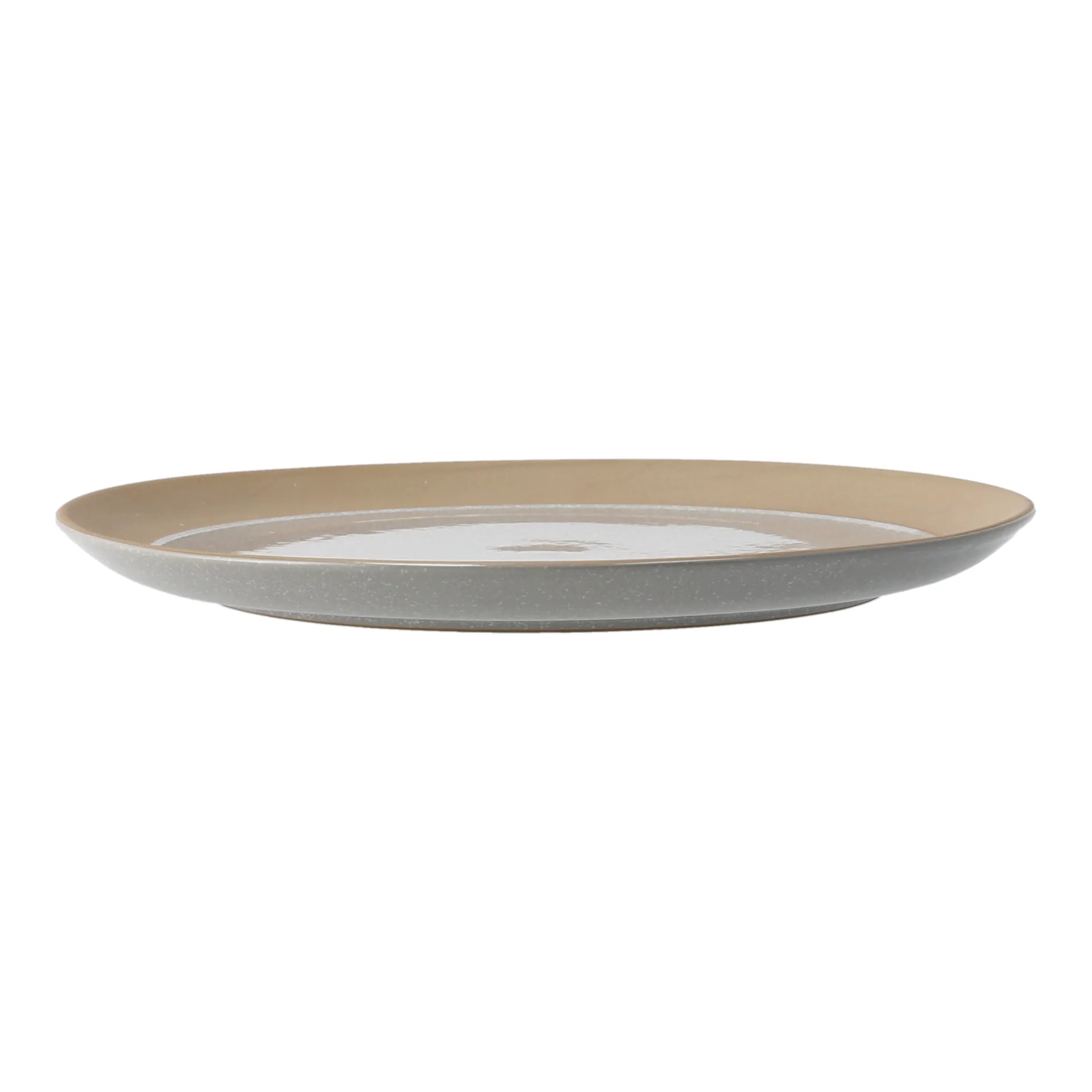 Fossil plate Ø26 cm, Grey Scandi Living