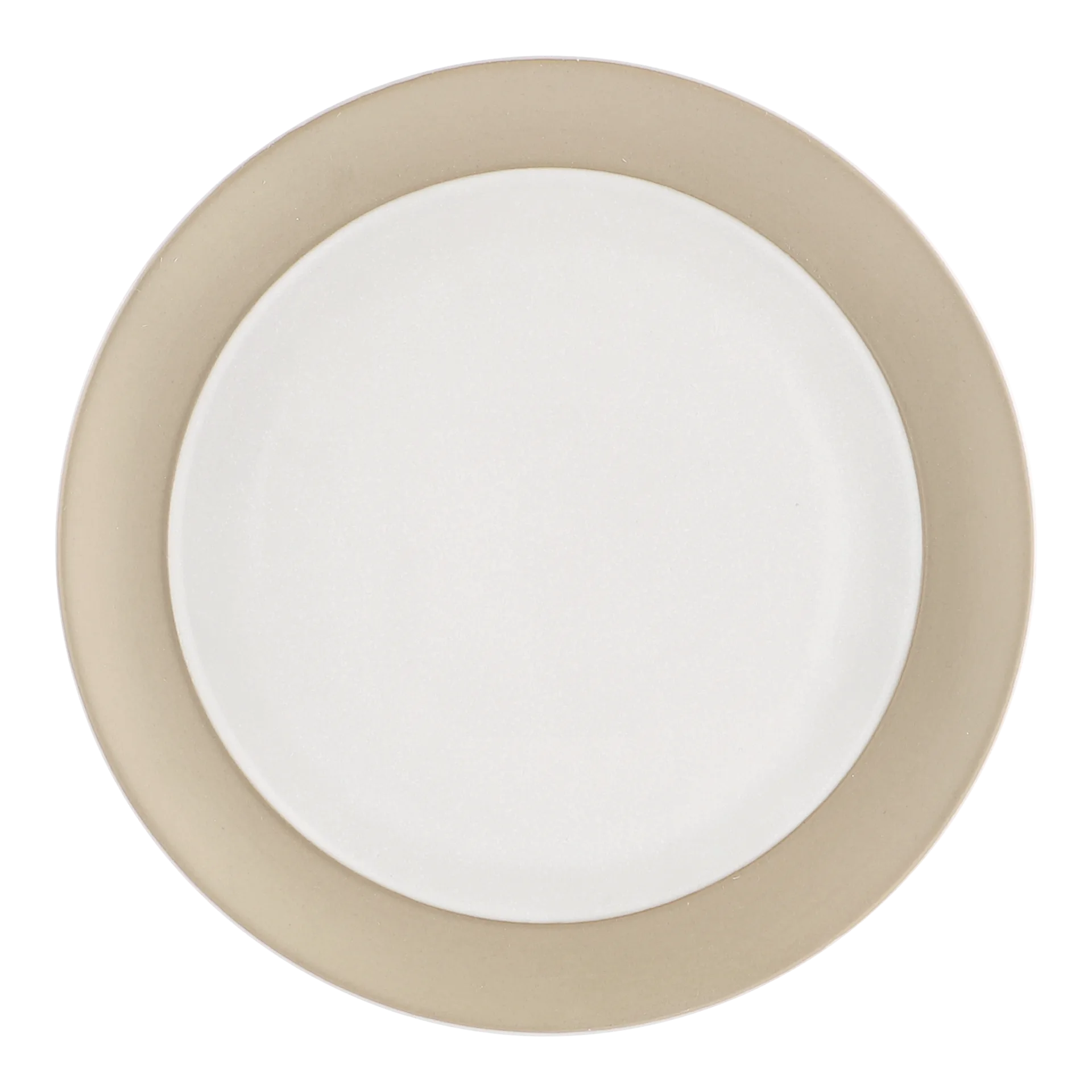 Fossil small plate Ø21 cm, White Scandi Living