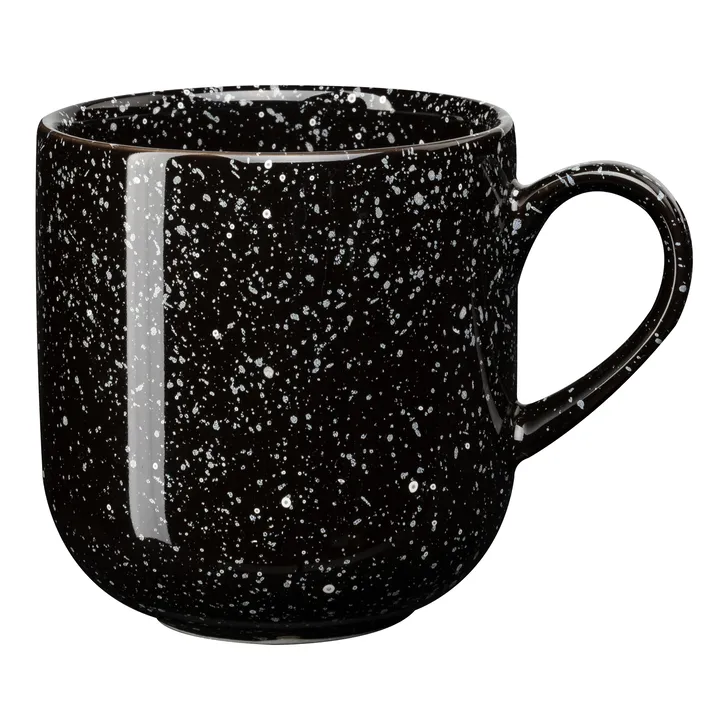 Freckle mug 38 cl - black - Scandi Living