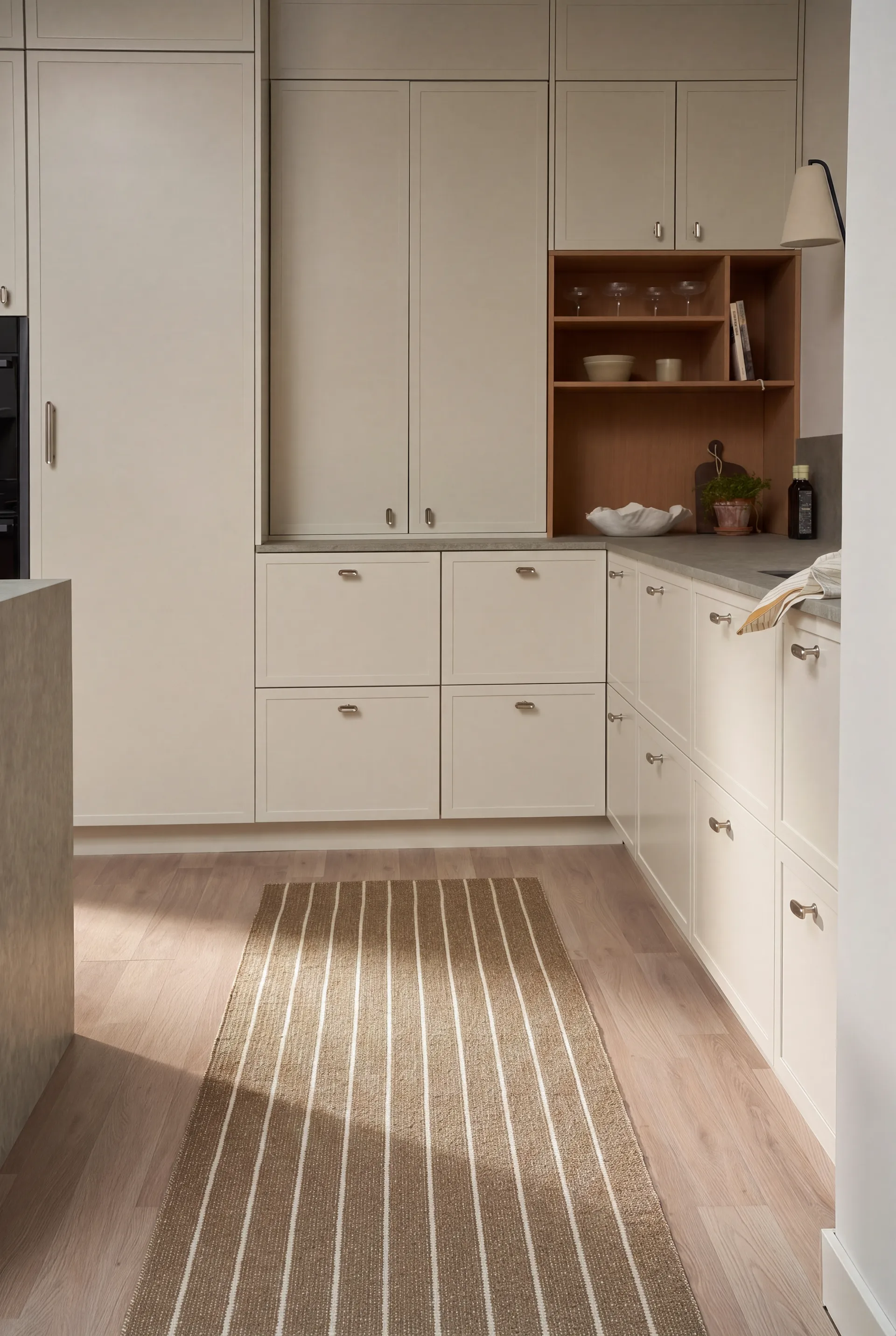Lane runner rug, Beige, 70x200 cm Scandi Living