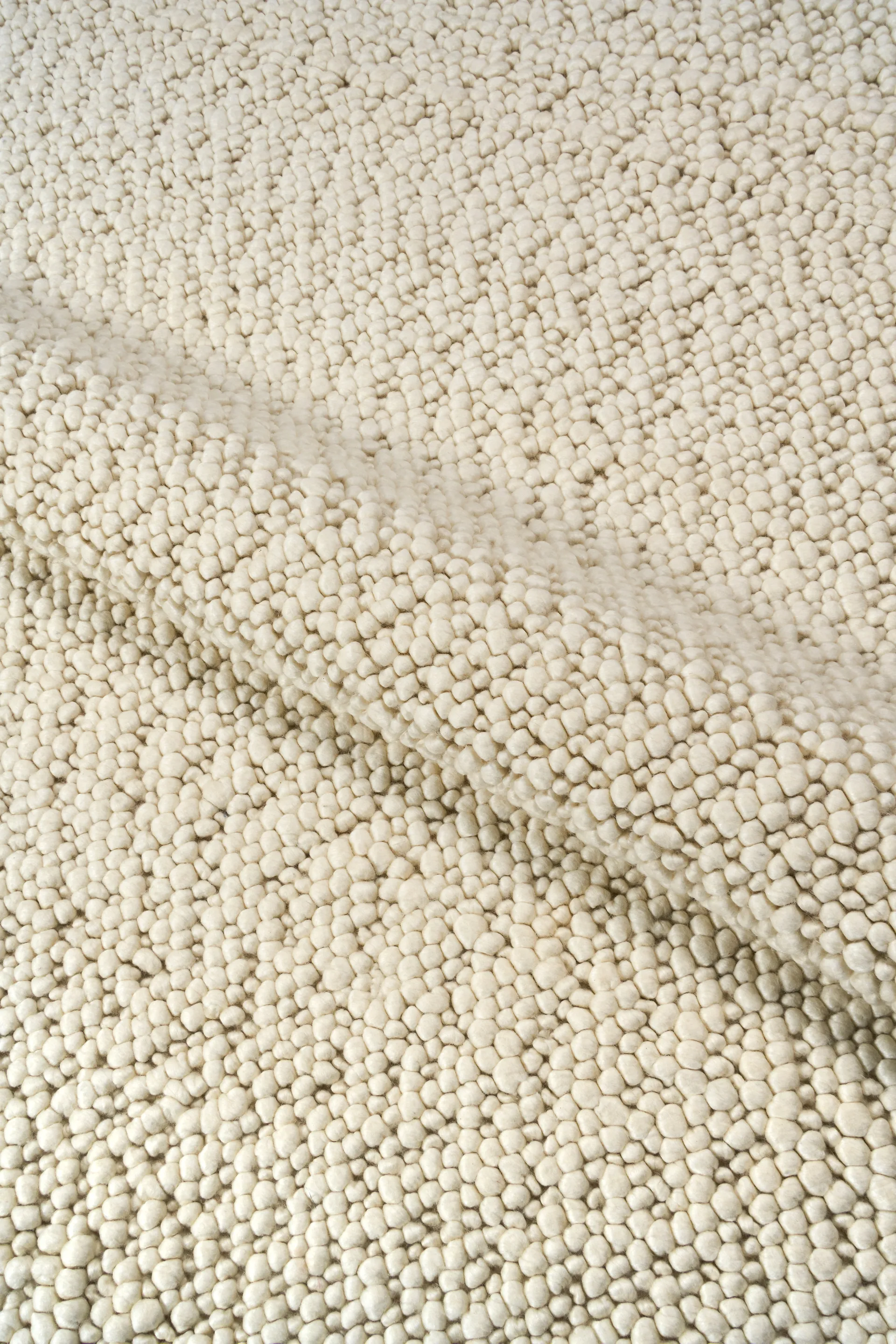 Mire wool rug, Natural white, 170x240 cm Scandi Living