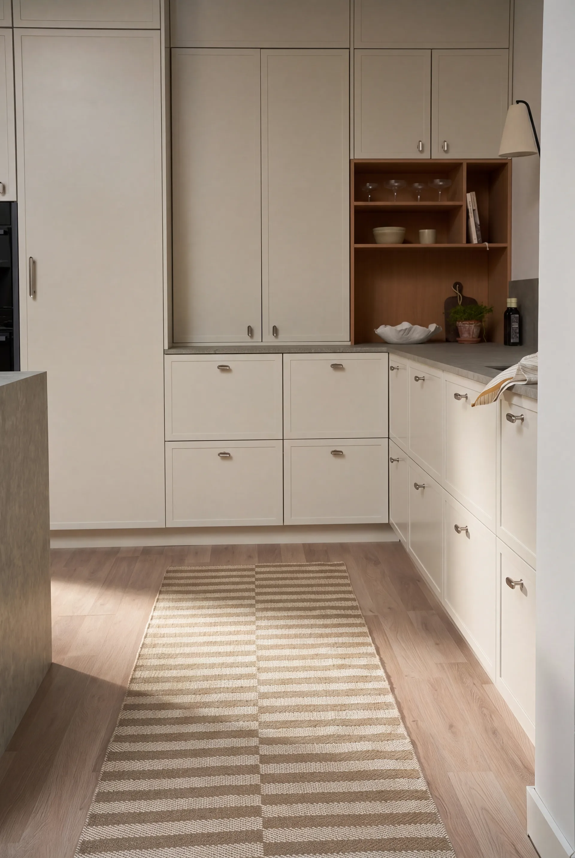 Path runner rug, Beige, 70x200 cm Scandi Living