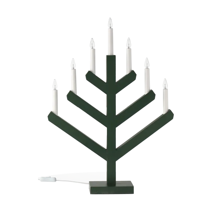 Pine advent candle 62 cm - Green - Scandi Living