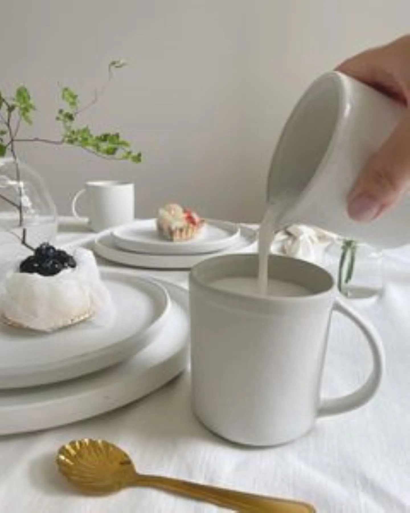 Sandsbro milk pitcher, Off white, 30 cl Scandi Living