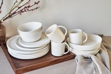 Sandsbro mug offwhite, 30 cl, 4-pack - Scandi Living