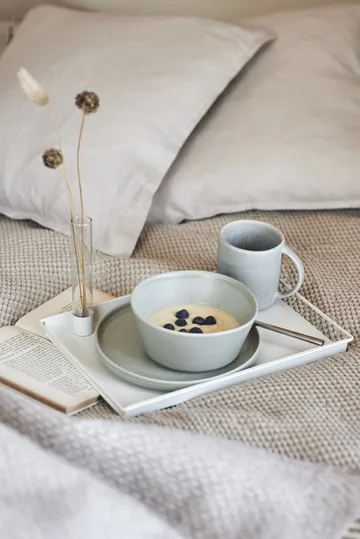 Sandsbro small plate - Light grey, Ø20 cm - Scandi Living