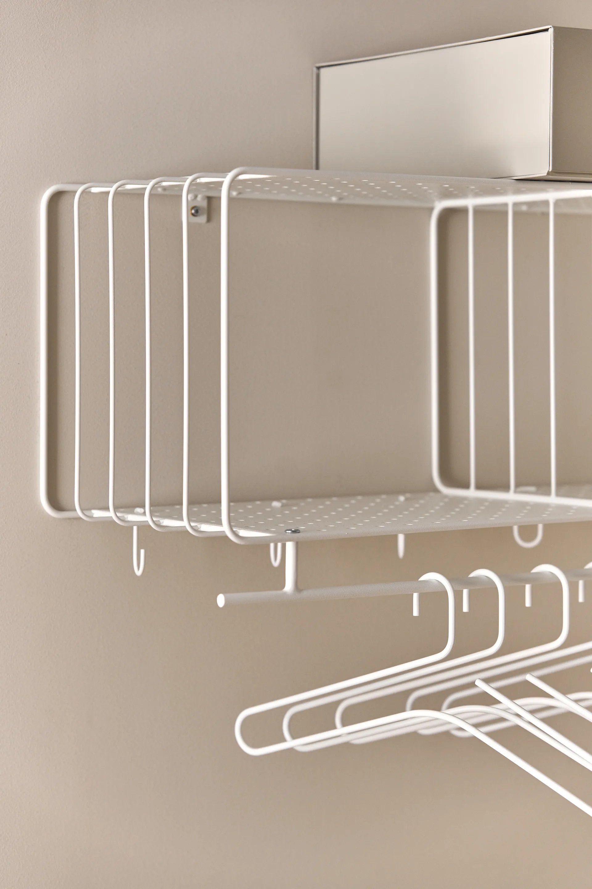 Smooth hanger 5-pack, White Scandi Living